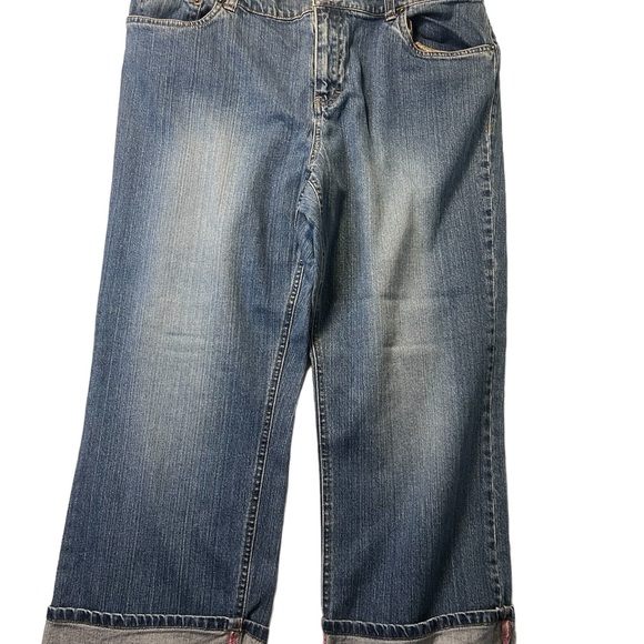 Women’s Izod‎ stretch Jean capris size 16 - Picture 3 of 6